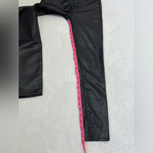 Abercrombie & Fitch Vegan Leather Skinny Pants -2R/26 - Picture 9 of 11